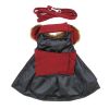 Wool Fur-Trimmed Dog Harness Coat – Elegant Winter Coat with Matching Leash